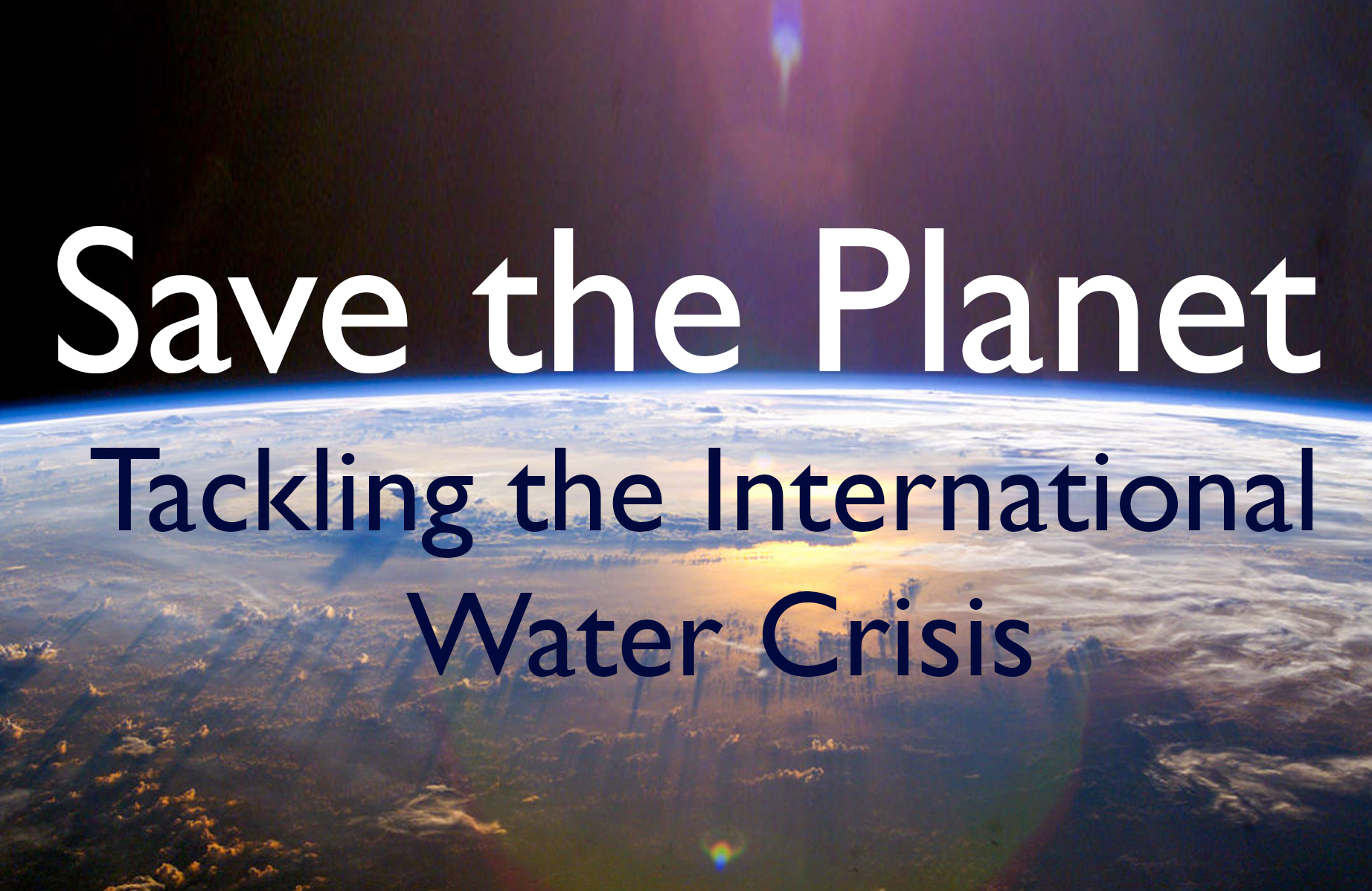Breaking Free of Scarcity: Solutions to the International Water Crisis