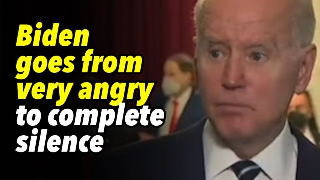 Biden goes from very angry to complete silence