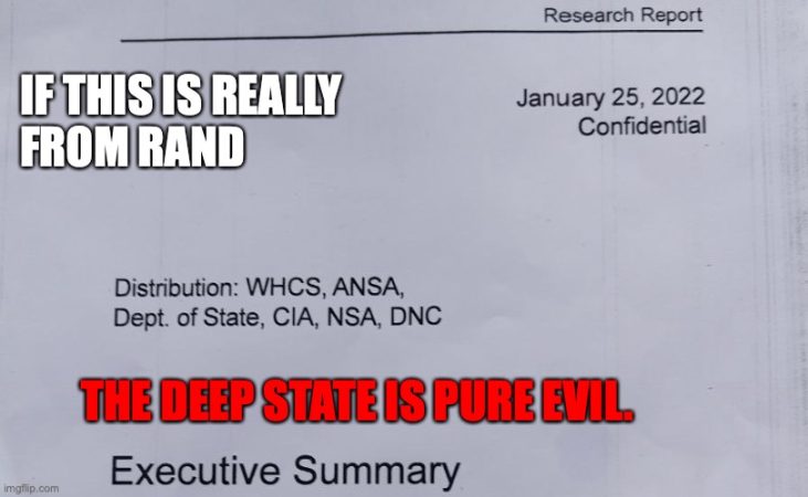 Apparent RAND document leak is shocking [Video]